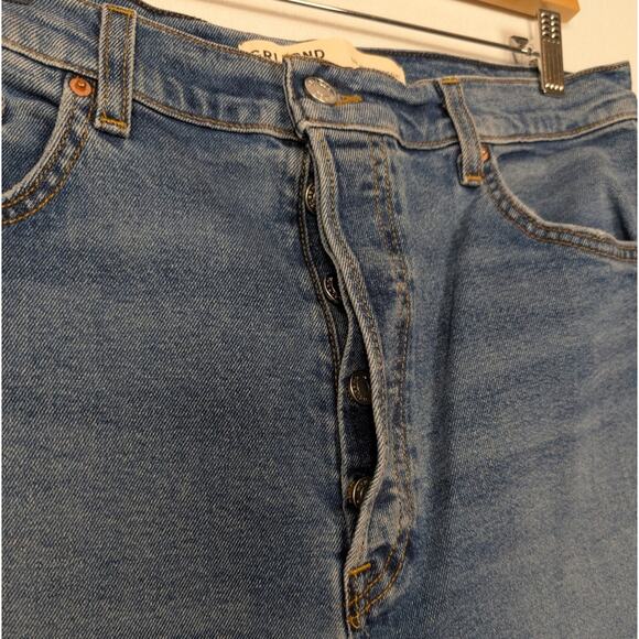 NWT GRLFRND Piper Super High Rise Stretch Slim Cropped Jeans Size 31 - Picture 6 of 10